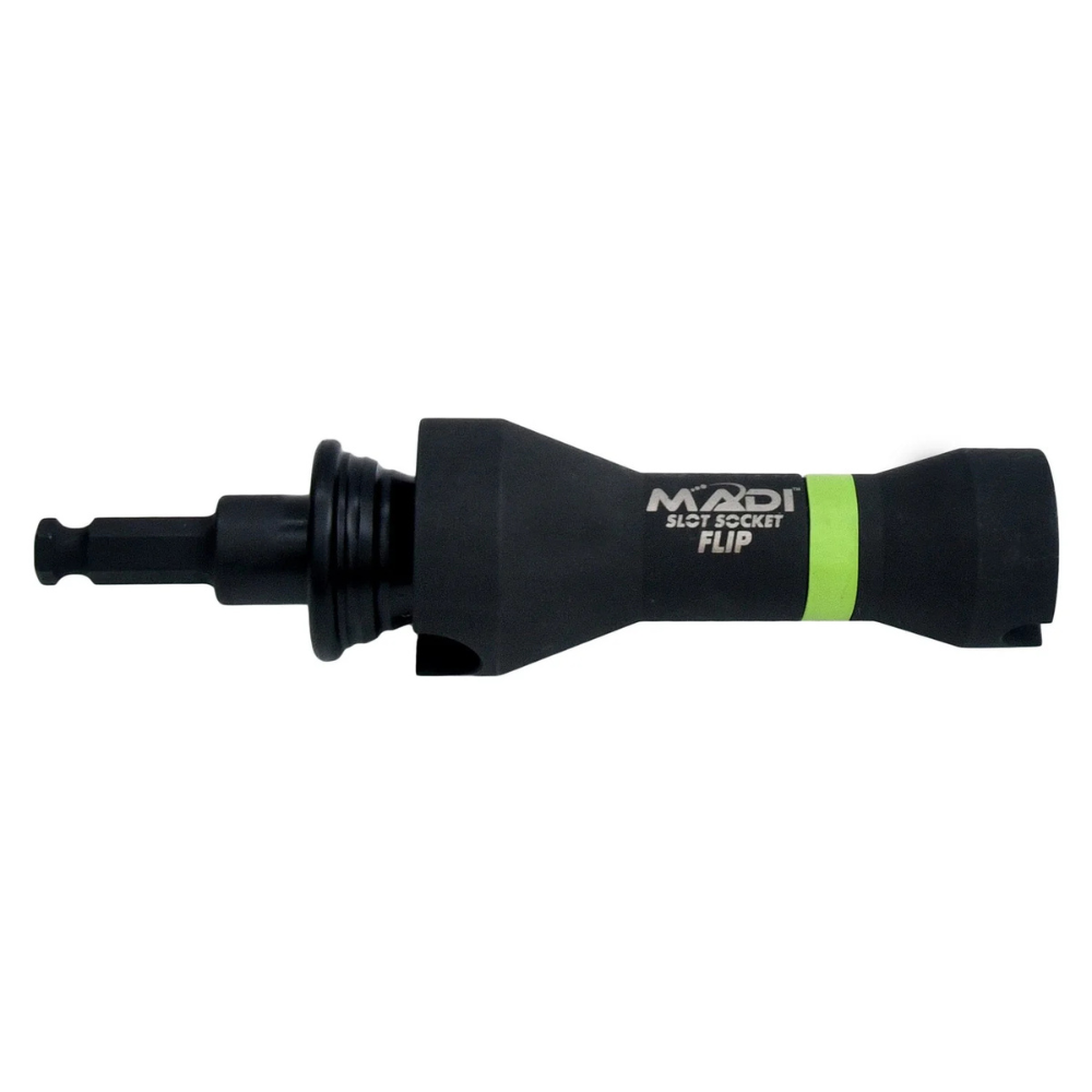 Madi Compact Slot Socket Flip with Secure Lock Adapter from GME Supply